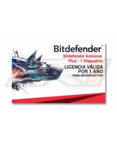 Bitdefender Antivirus Plus - Tarjeta de Activación